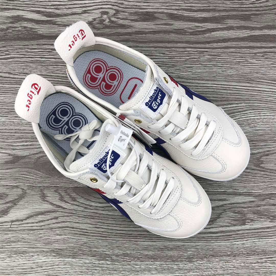 WMNs Mexico 66 White Gold Blue