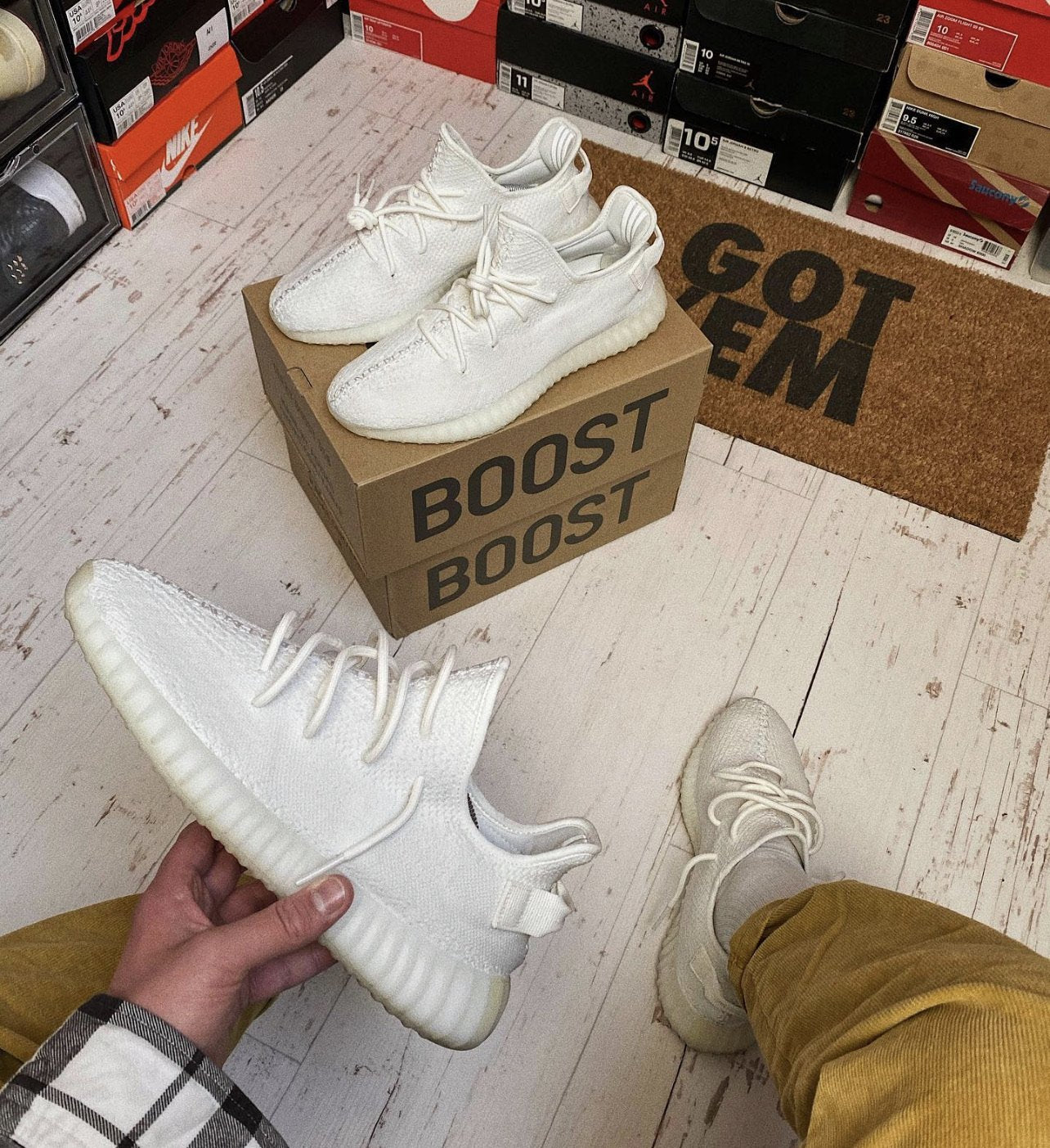 Yeezy Boost 350 V1 Triple White