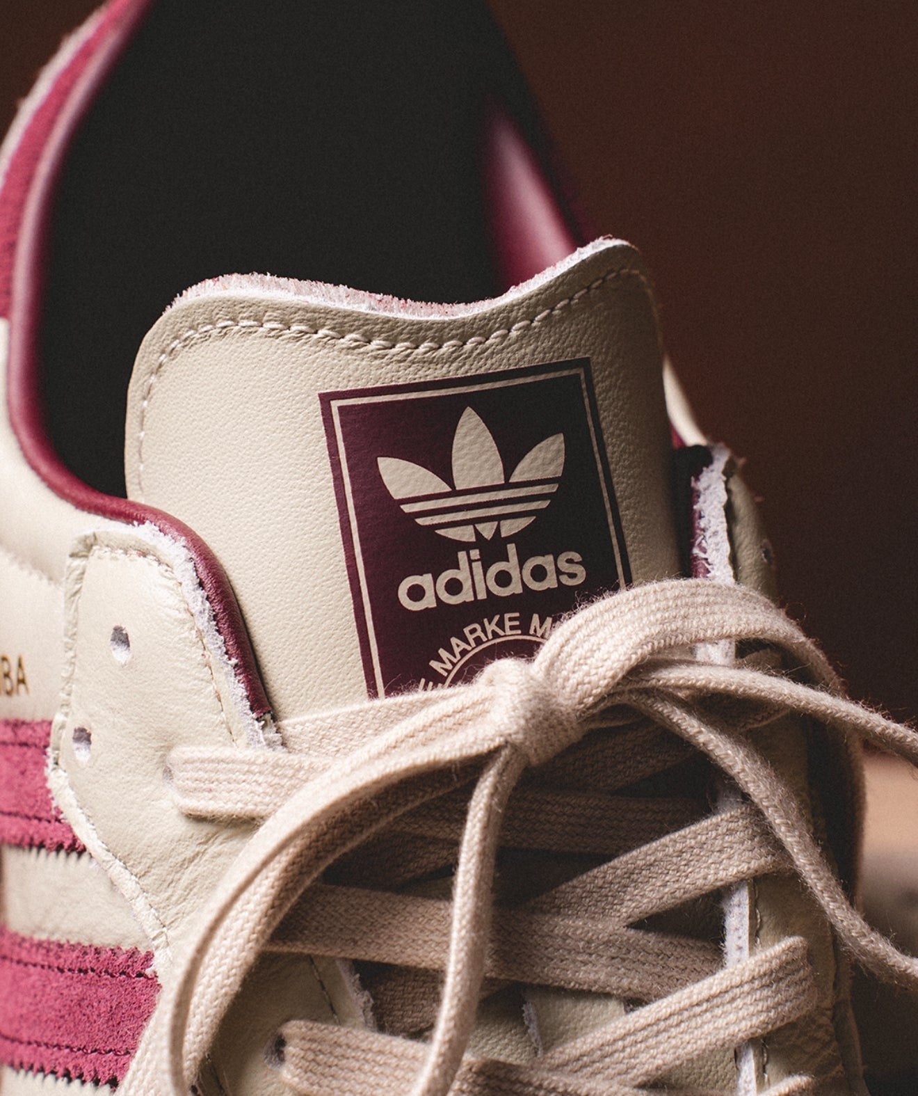 WMNs Samba OG Putty Grey Maroon