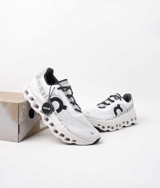 On Cloudmonster All White