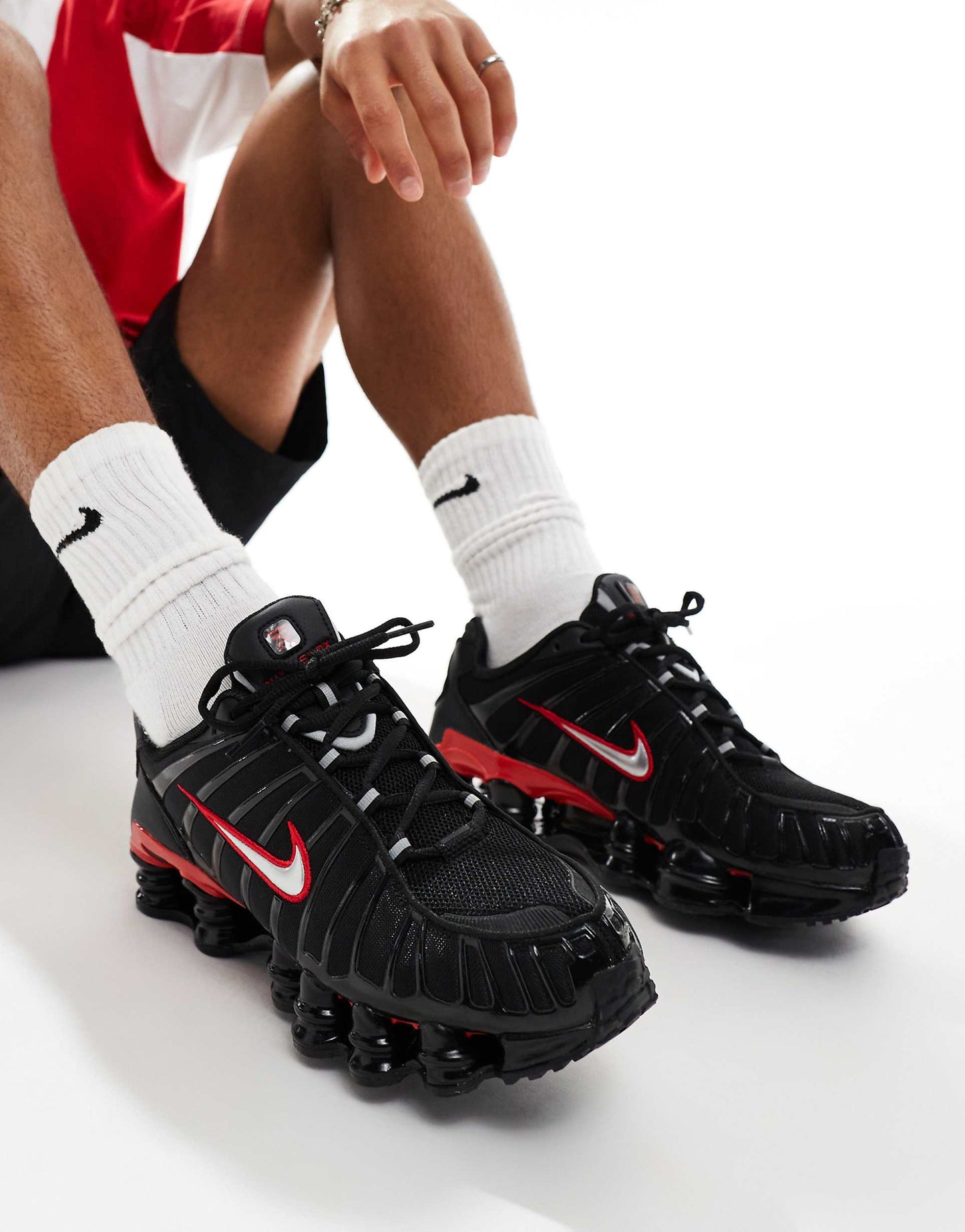 Shox TL Black University Red