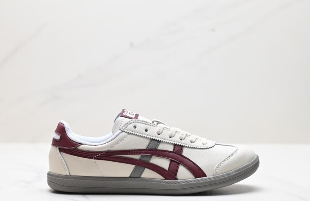 Onitsuka Tiger Tokuten White Burgundy Grey