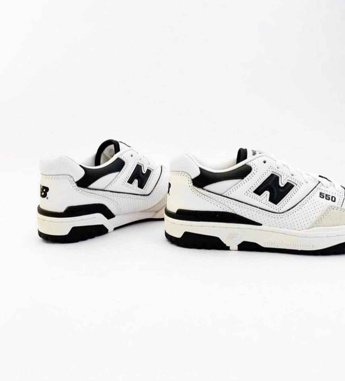 NB Balance 550 Sea Salt Black