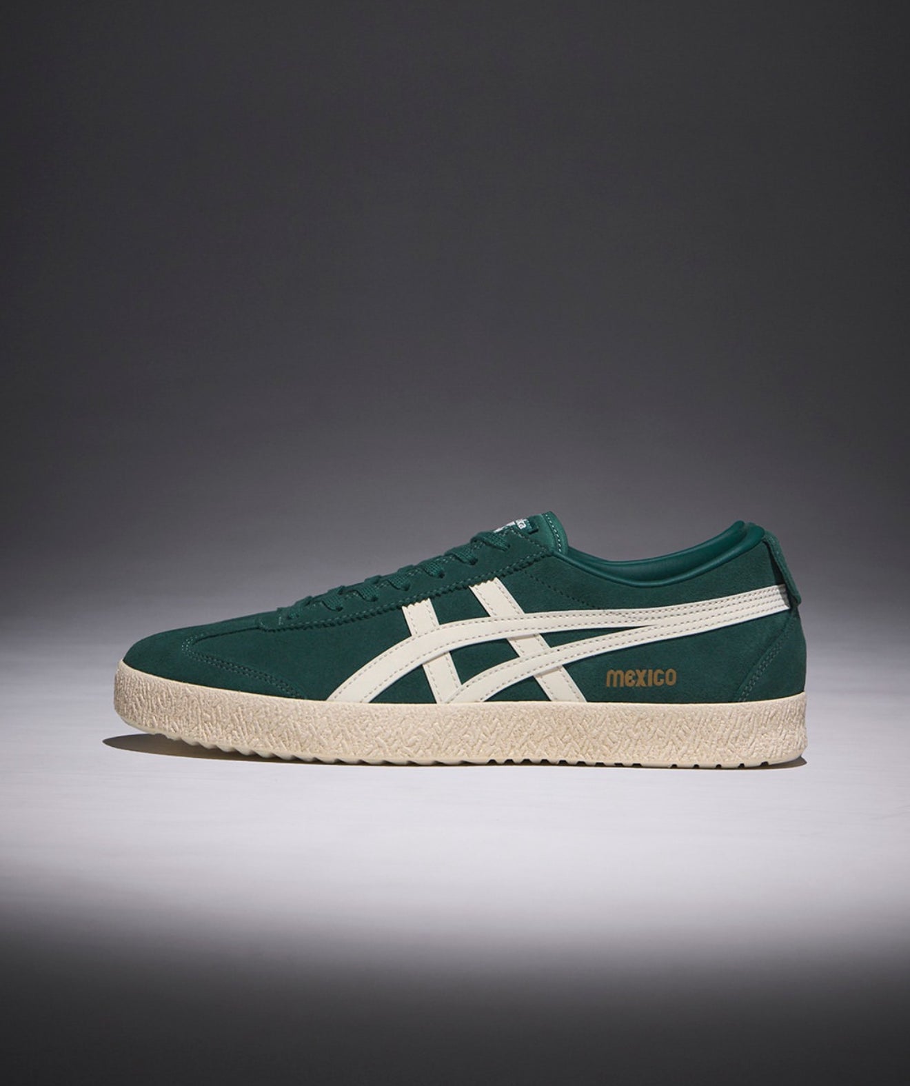 Mexico 66 Lace Up Delegation Pine Green Cream