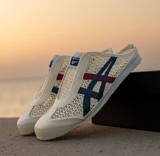 Mexico 66 Sabot Cream Mako Blue