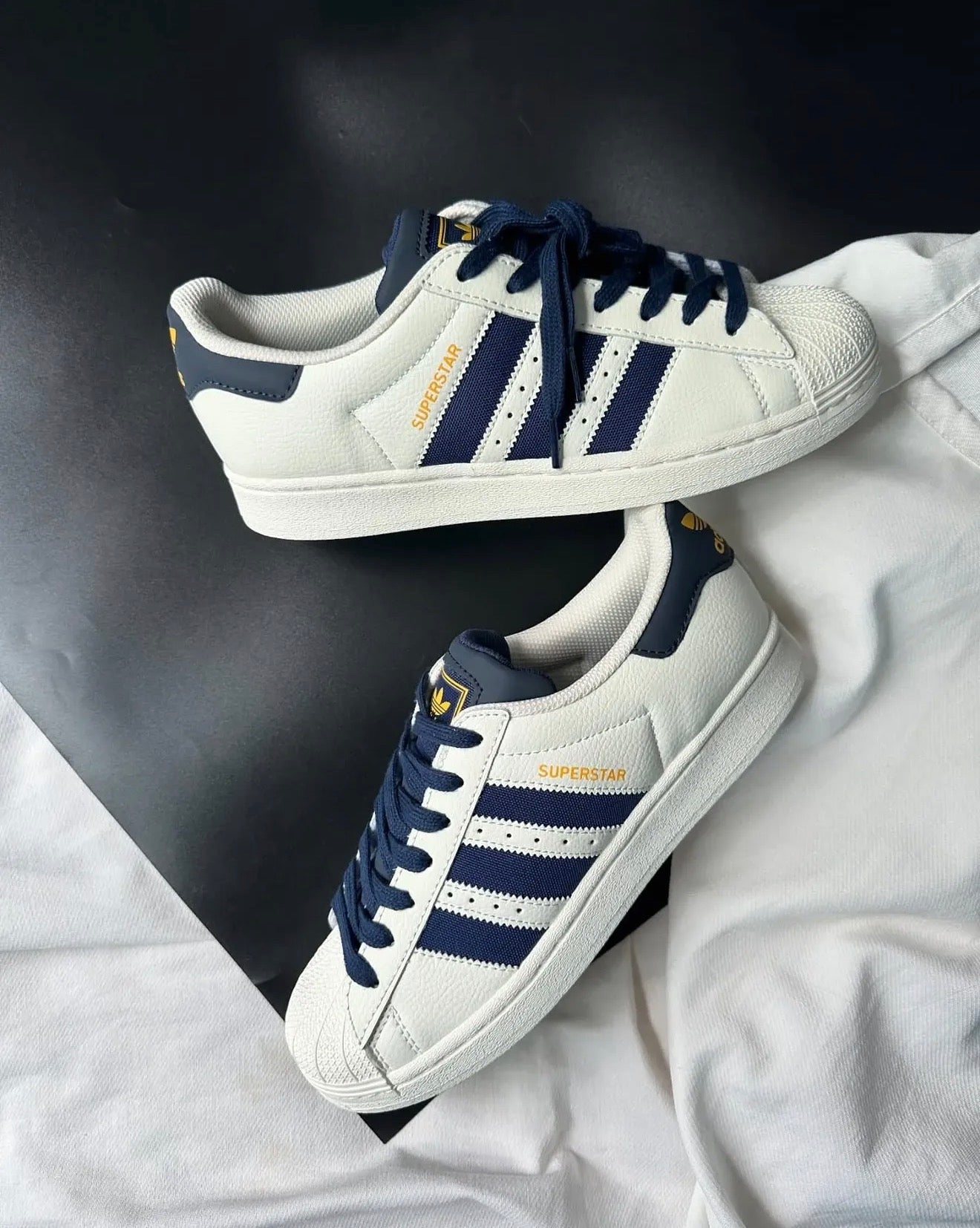 Superstar Off white Dark Blue