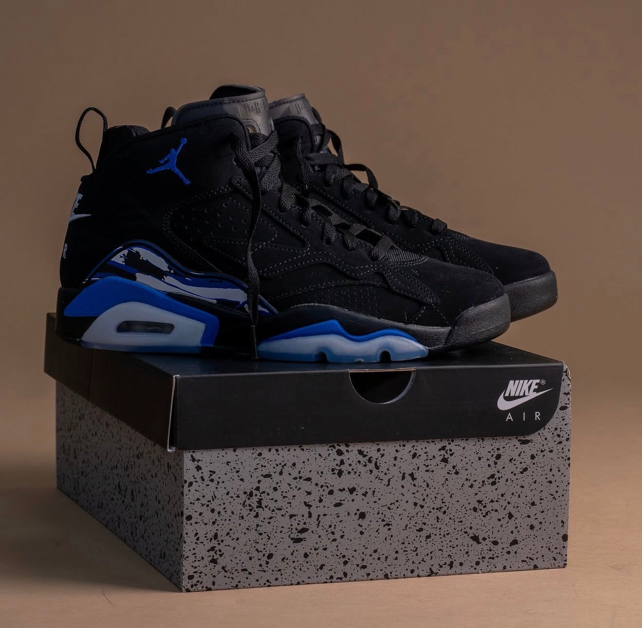 Air Jordan Jumpman MVP Black White Game Royal