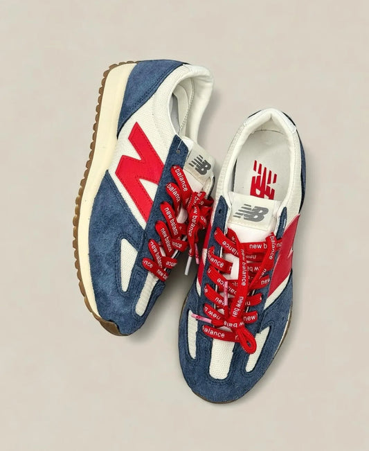 New Balance 471 Navy Linen True Red