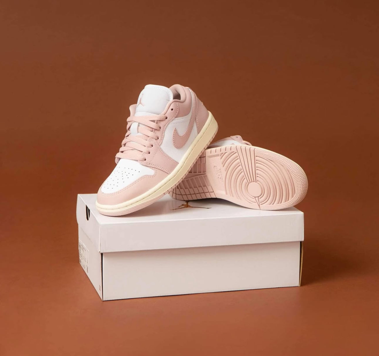 WMNs Air Jordan 1 Low Pink Oxford