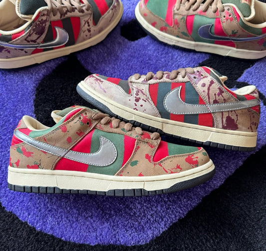 SB Dunk Low Freddy Krueger