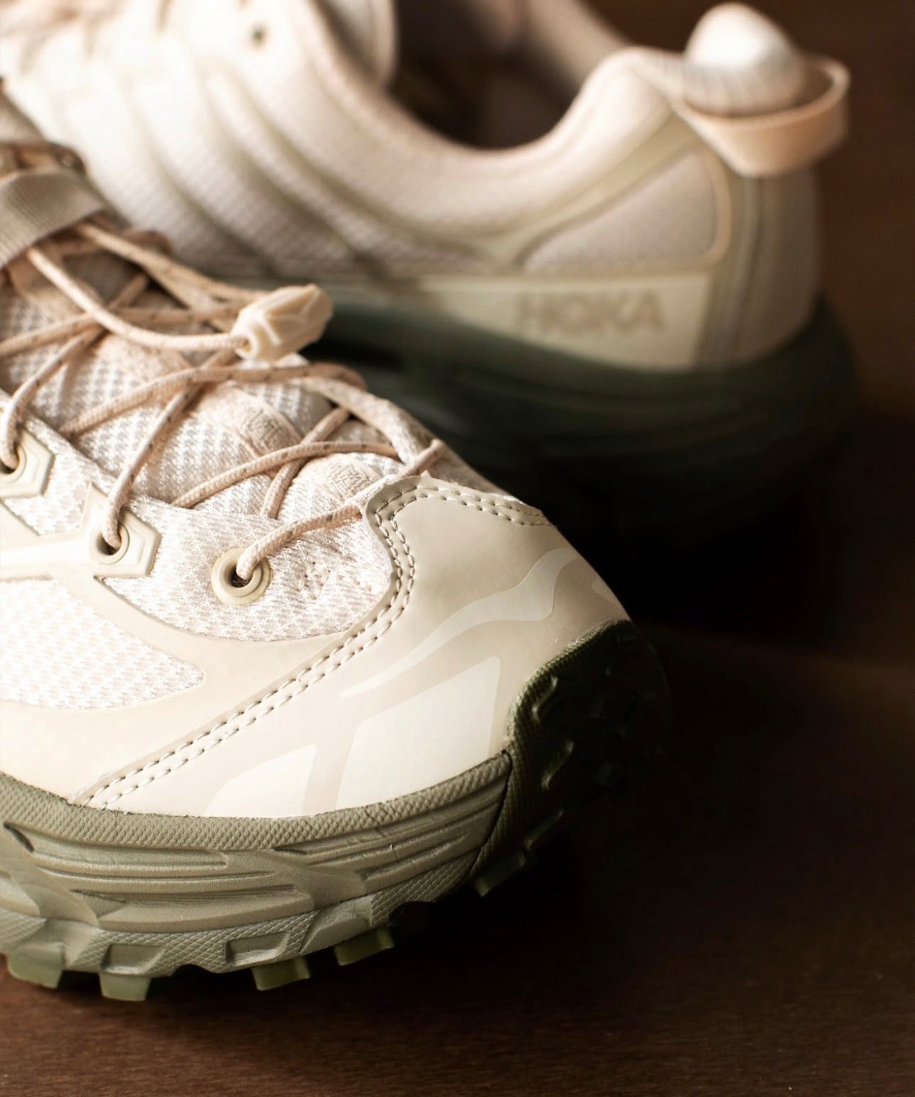 Hoka One One Mafate Three2 Oat Milk