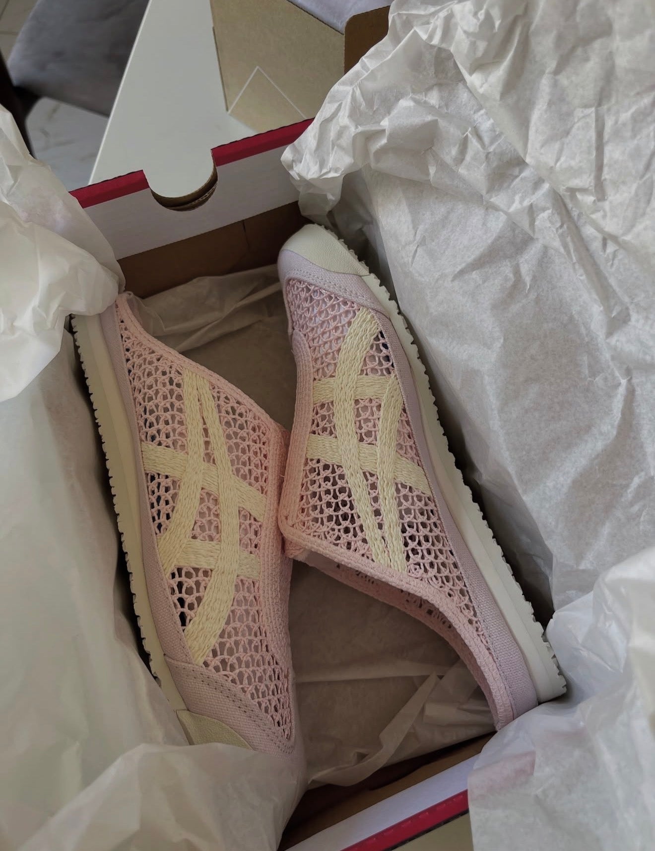 WMNs Mexico 66 Sabot Crystal Pink Cream