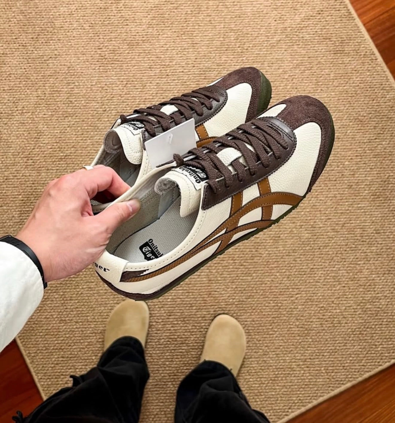 Mexico 66 Lace Up Oatmeal Brown