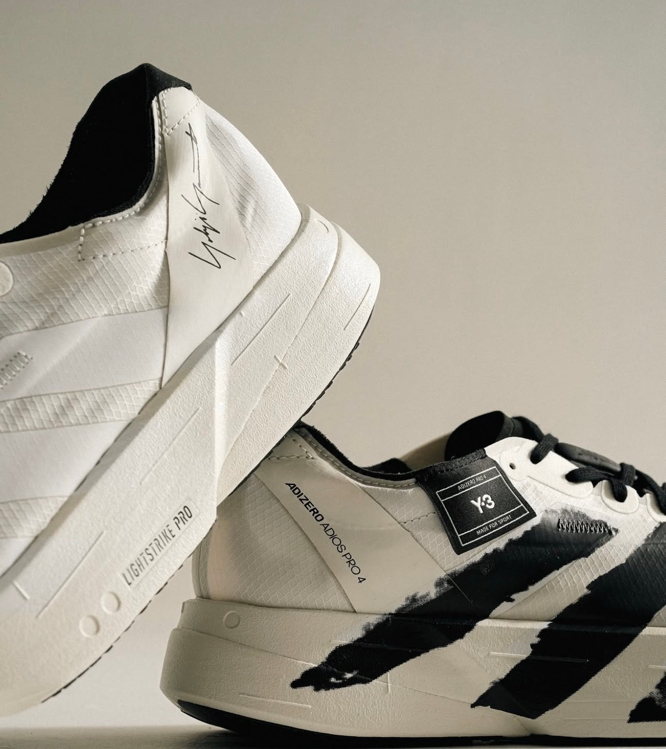 Y-3 Adios Pro 4 White Black