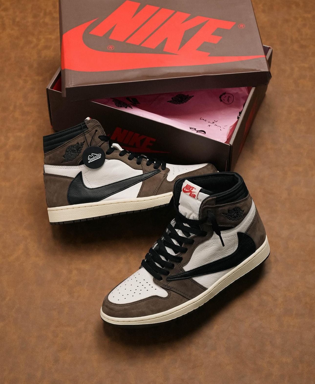 Air Jordan 1 High Travis Scott Dark Mocha Suede