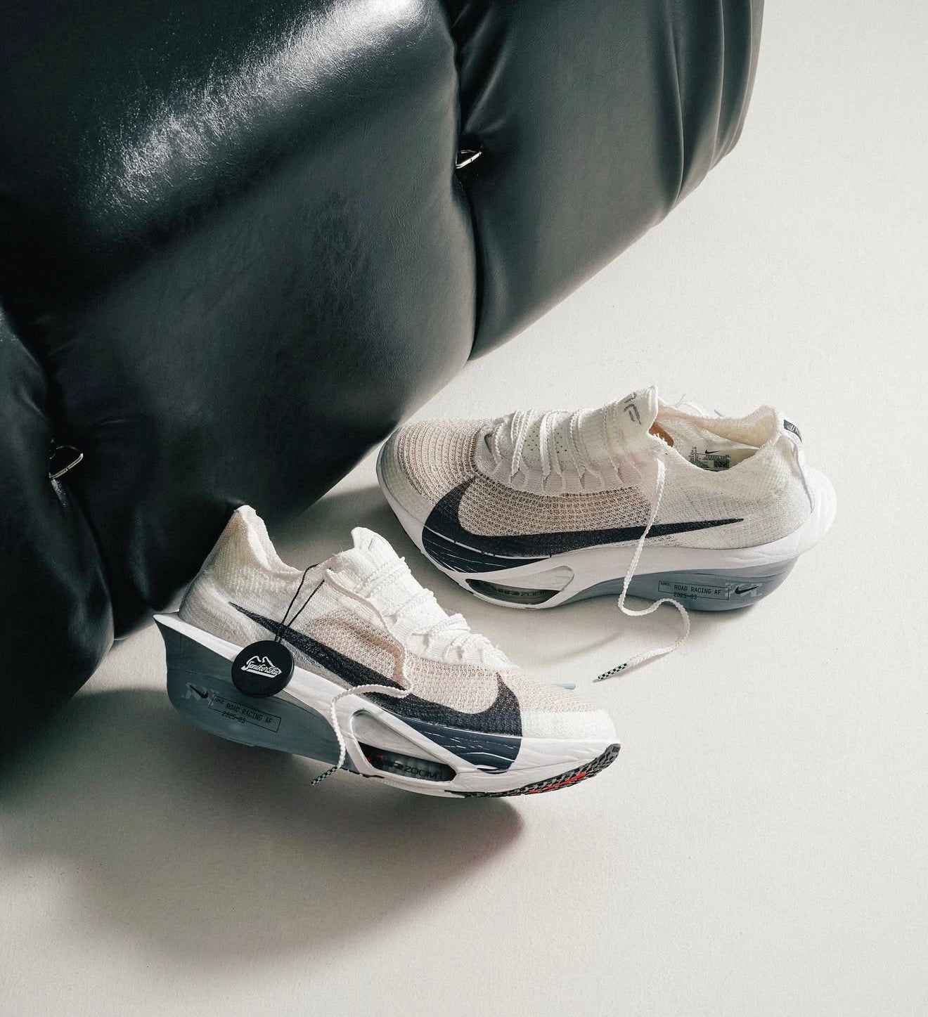 Air Zoom Alphafly Next% 3 White Pure Platinum Obsidian Mist Gridiron