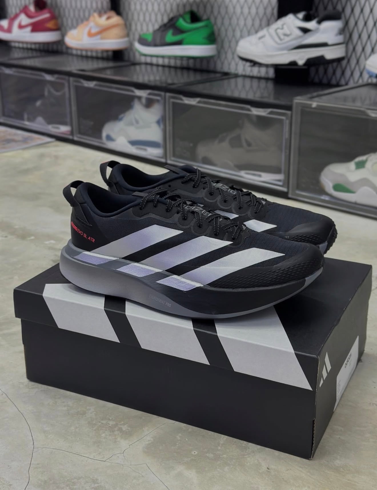 Adizero Evo SL ATR Black Silver