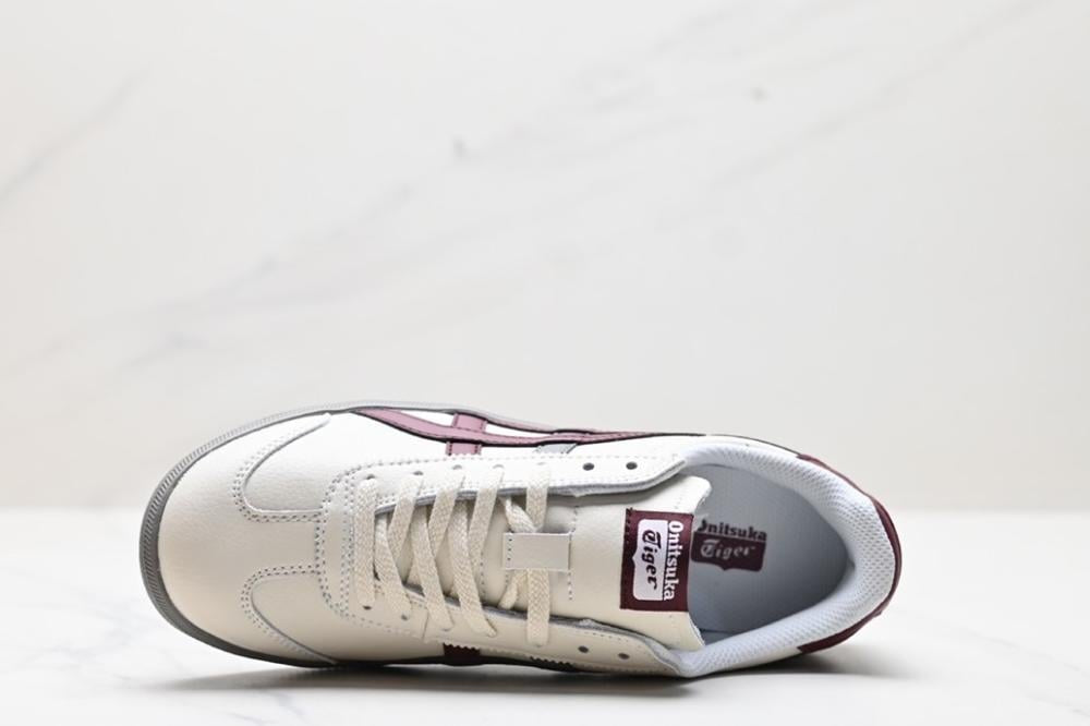 Onitsuka Tiger Tokuten White Burgundy Grey