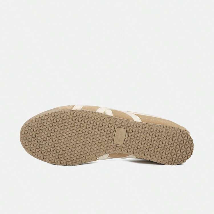 Mexico 66 Lace Up Suede Sand White