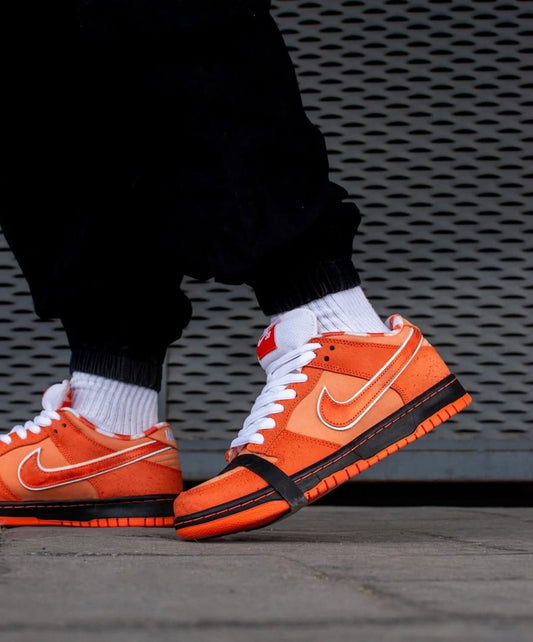 SB Dunk Low Concepts Orange Lobster
