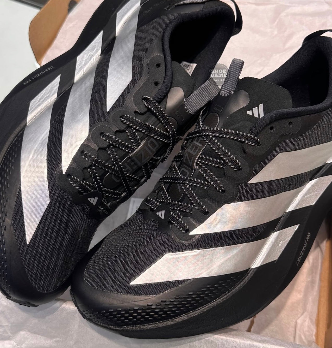 Adizero Evo SL ATR Black Silver Metallic