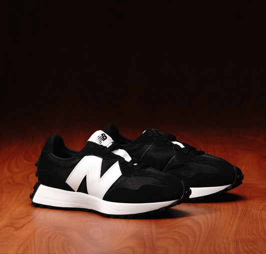 New Balance 327 Black White
