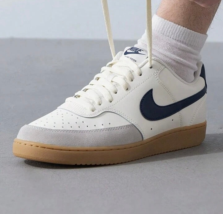 Court Vision Low Pro White Black