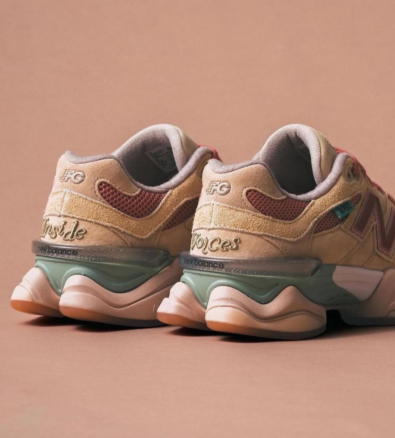 WMNs New Balance 9060 Joe Freshgoods Inside Voices Penny Cookie Pink