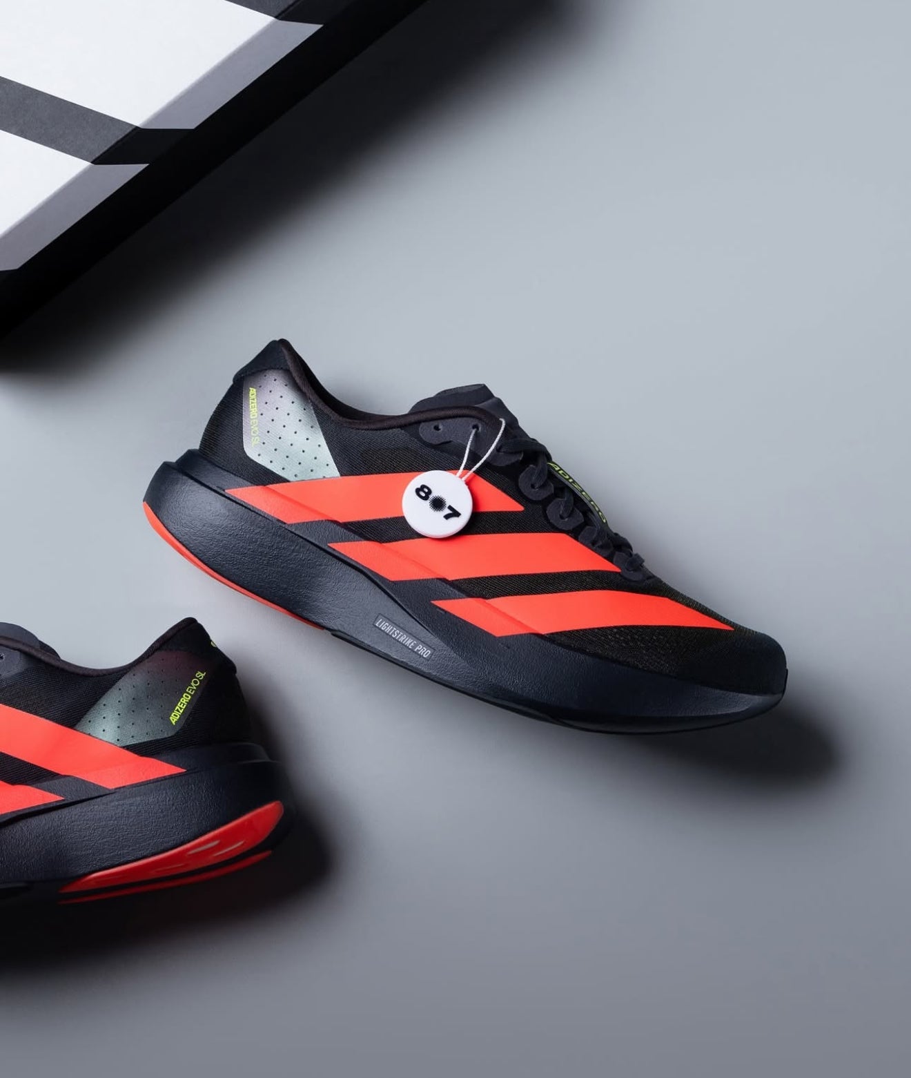 Adizero Evo SL Carbon Lucid Red