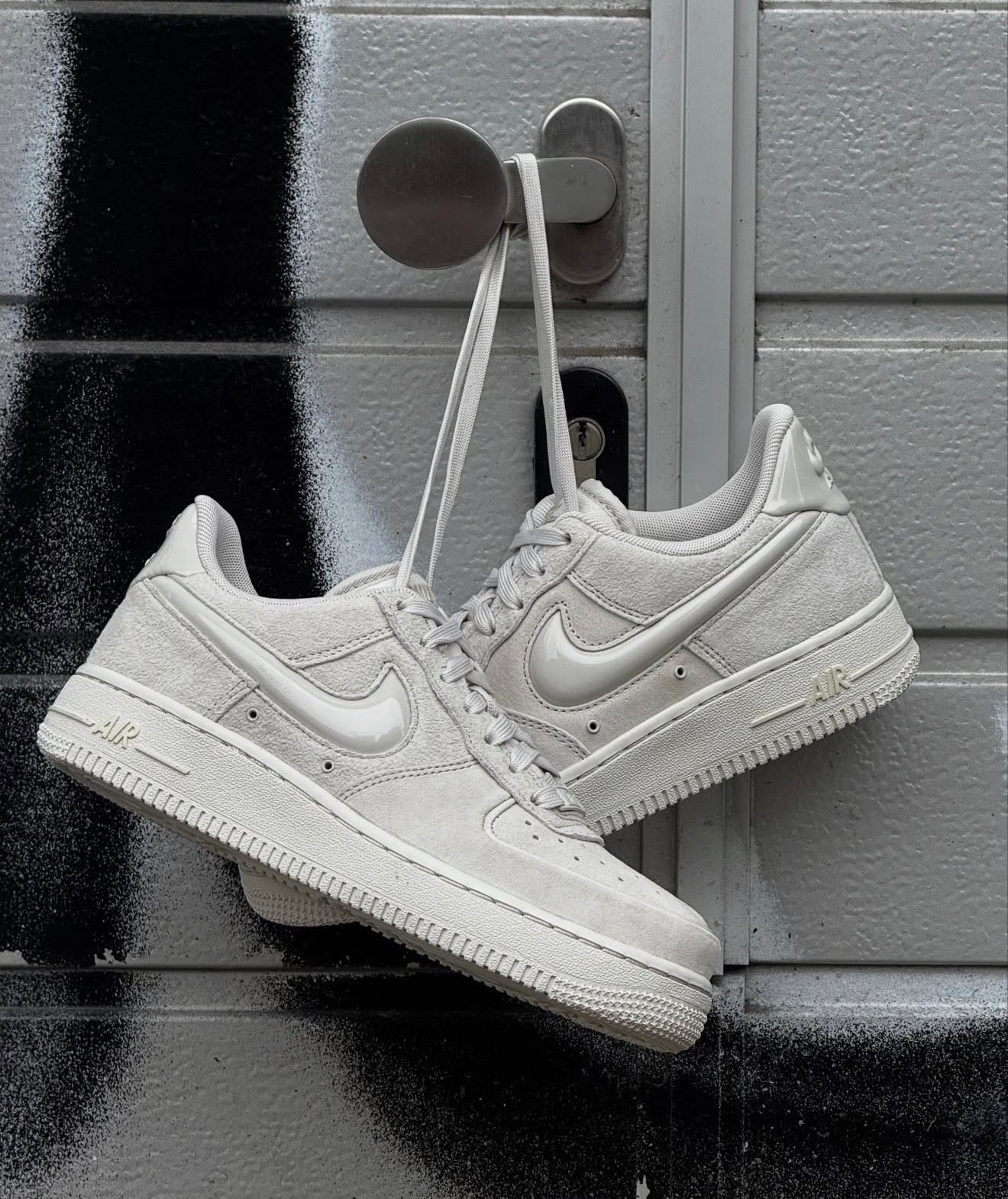 Airforce 1 Low '07 Off White Light Smoke Grey Suede Pack