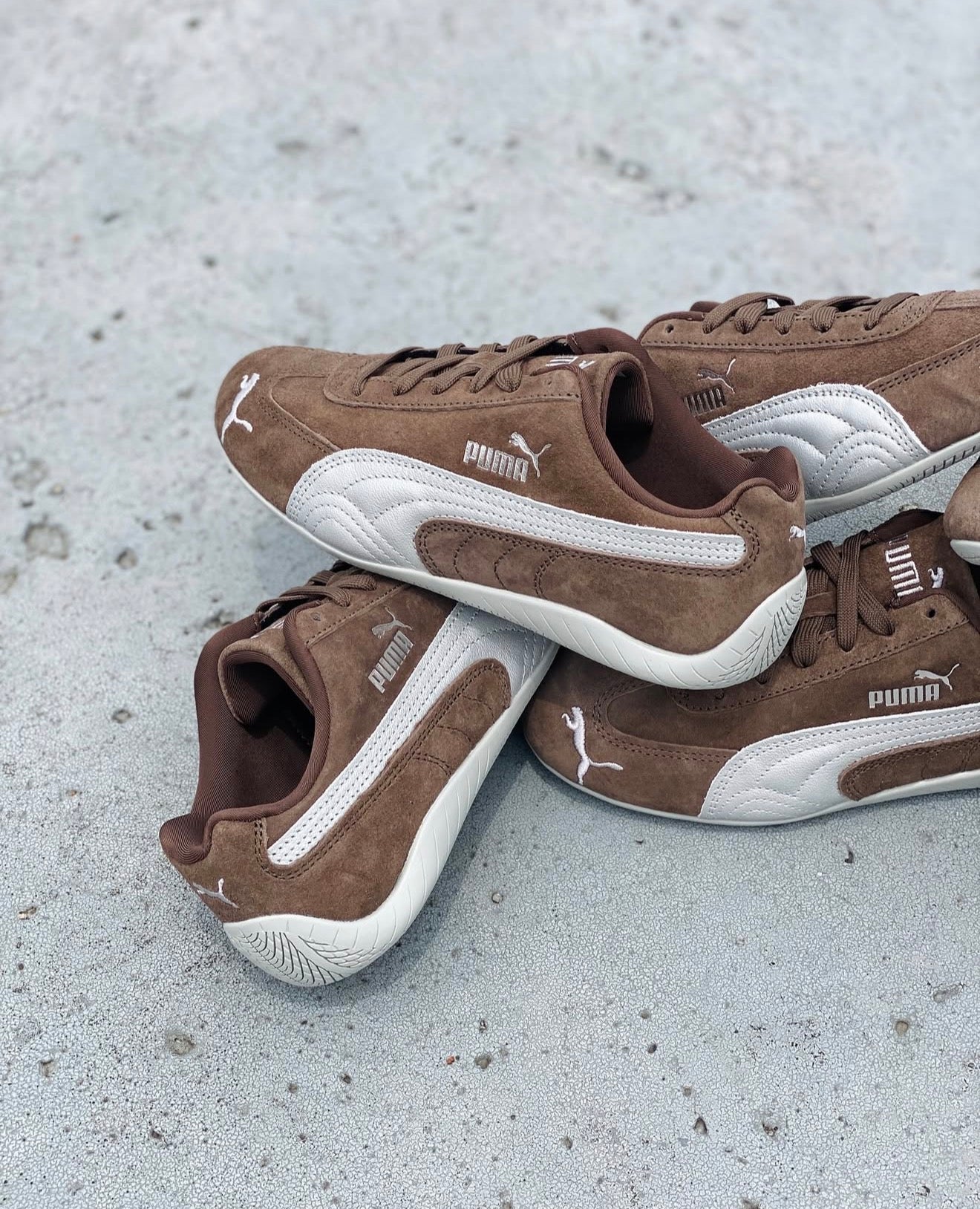 Puma Speedcat Chocolate Silver