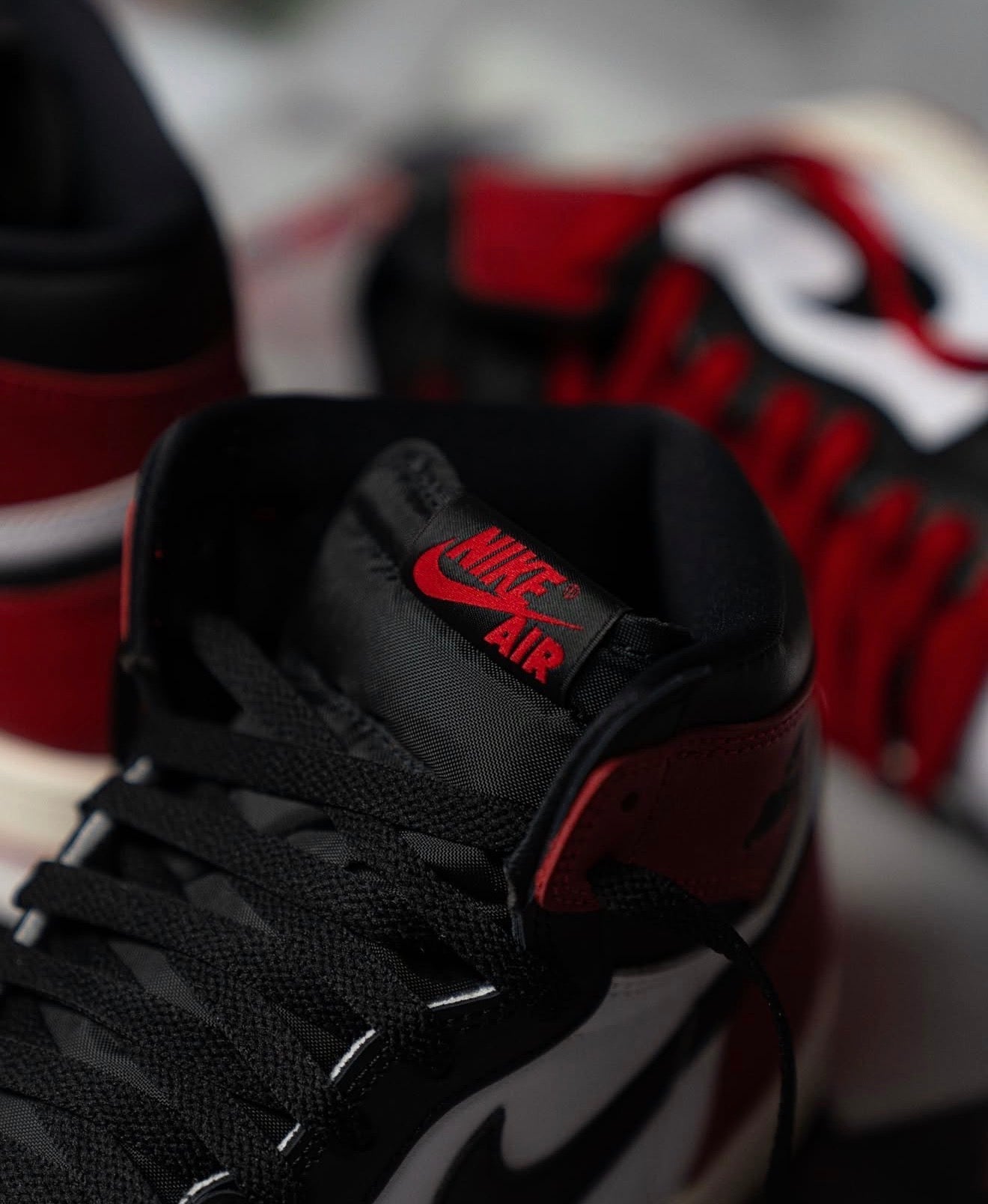 Air Jordan 1 High Retro Bred Toe Reimagined