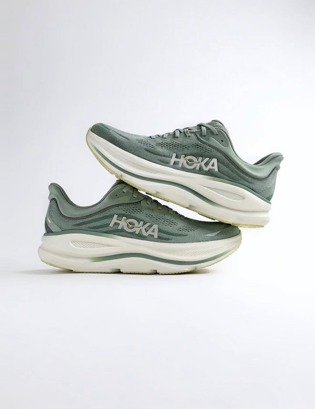 Hoka One One Bondi 9 Succulent Fern