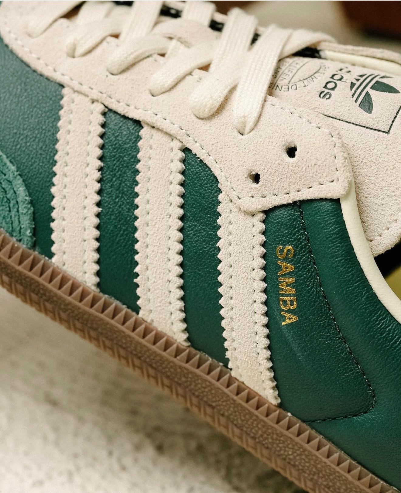 Samba OG Collegiate Green Cream White