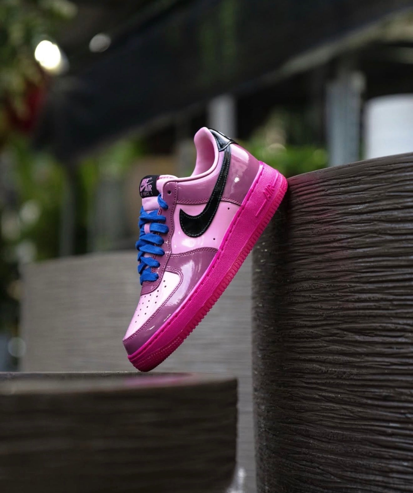 Airforce 1 Low Pink Cooler Mulberry Rose