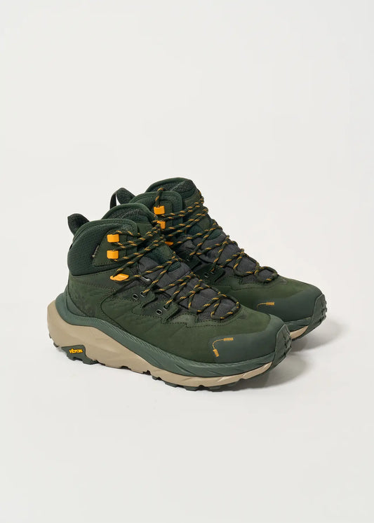 Hoka One One Kaha 2 High Gore-Tex Duffel Bag Green Radiant Yellow