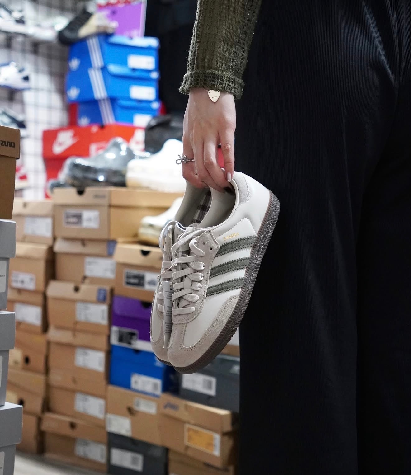 Samba OG Aluminum Dark Khaki