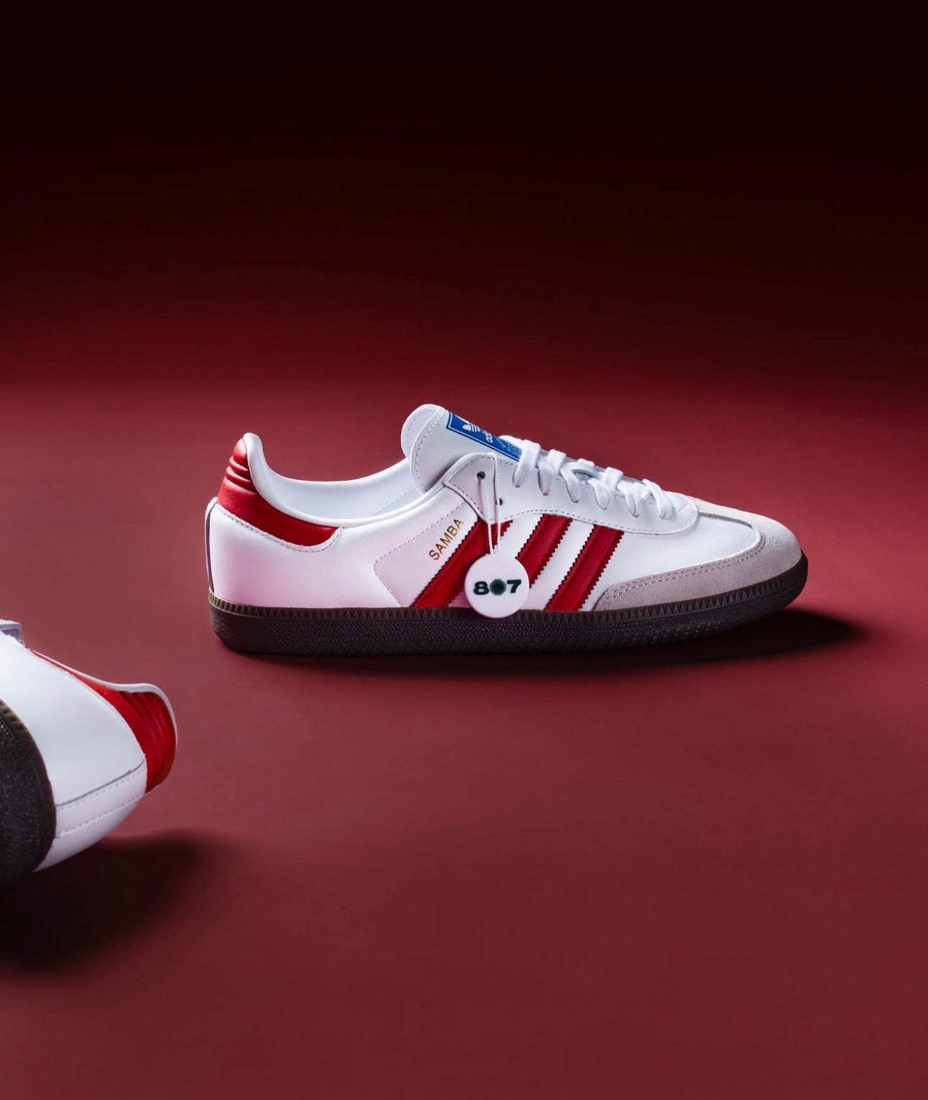 Samba OG White Better Scarlet