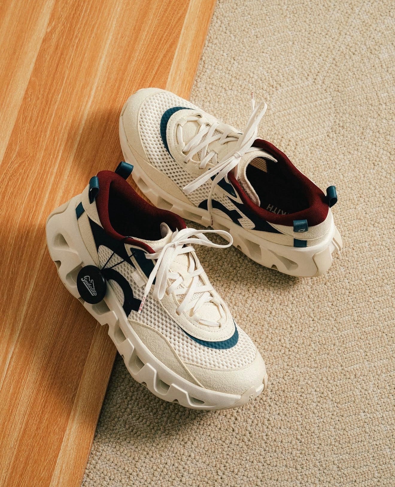 Kith x ON K-Tech 2 White Real Teal