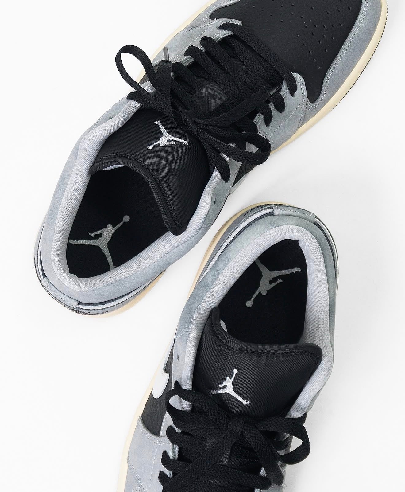 Air Jordan 1 Low Light Smoke Grey Off Noir