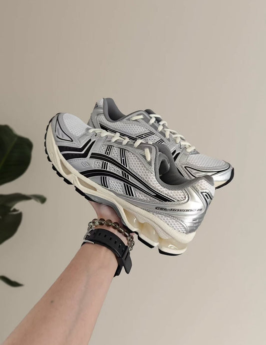 Gel Kayano 14 JJJJound Silver Black