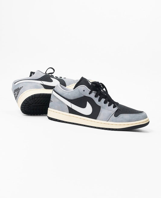 Air Jordan 1 Low Light Smoke Grey Off Noir