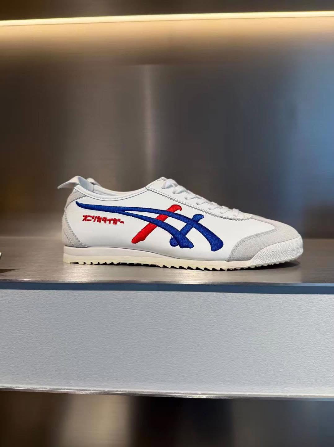 Mexico 66 NM Lace Up White Blue ( Nippon )