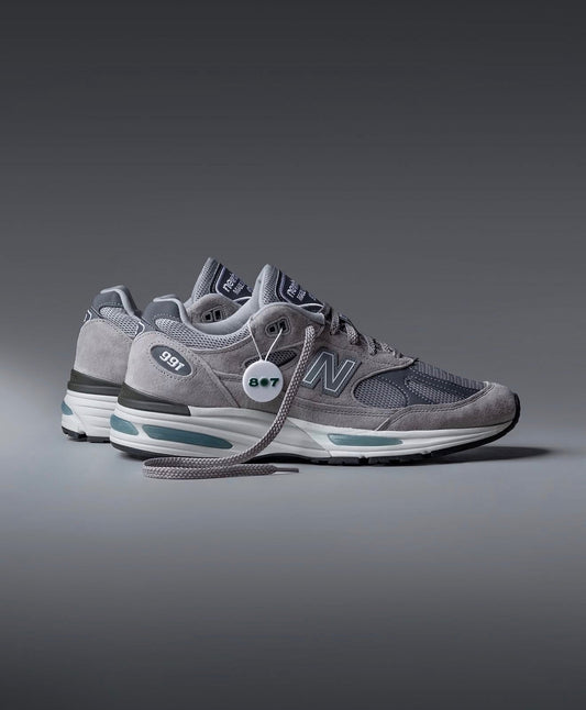 NB Balance 991v2 MiUK Rock Ridge Grey