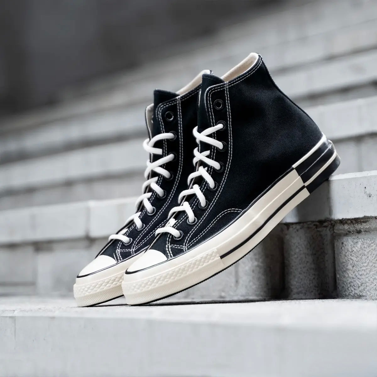 Converse Chuck 70 High Black Natural Ivory