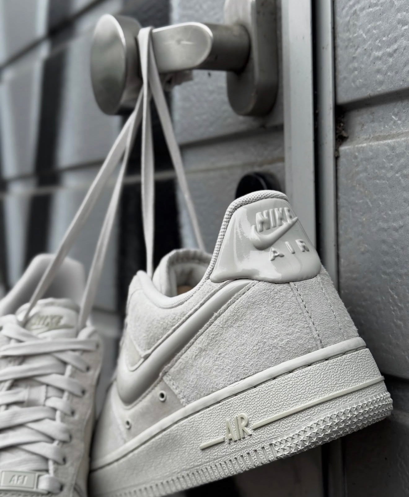 Airforce 1 Low '07 Off White Light Smoke Grey Suede Pack