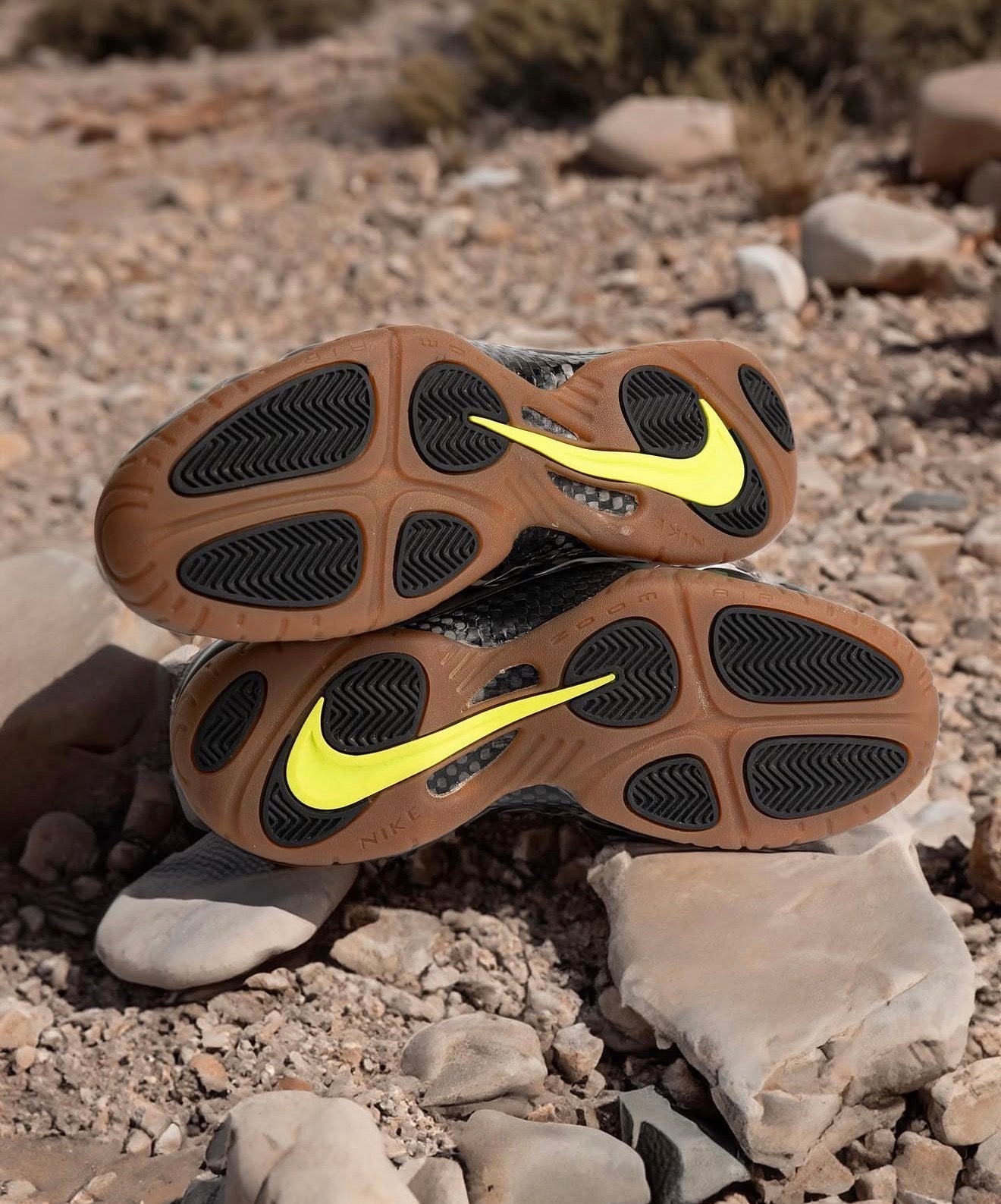 Air Foamposite Pro Camo Green