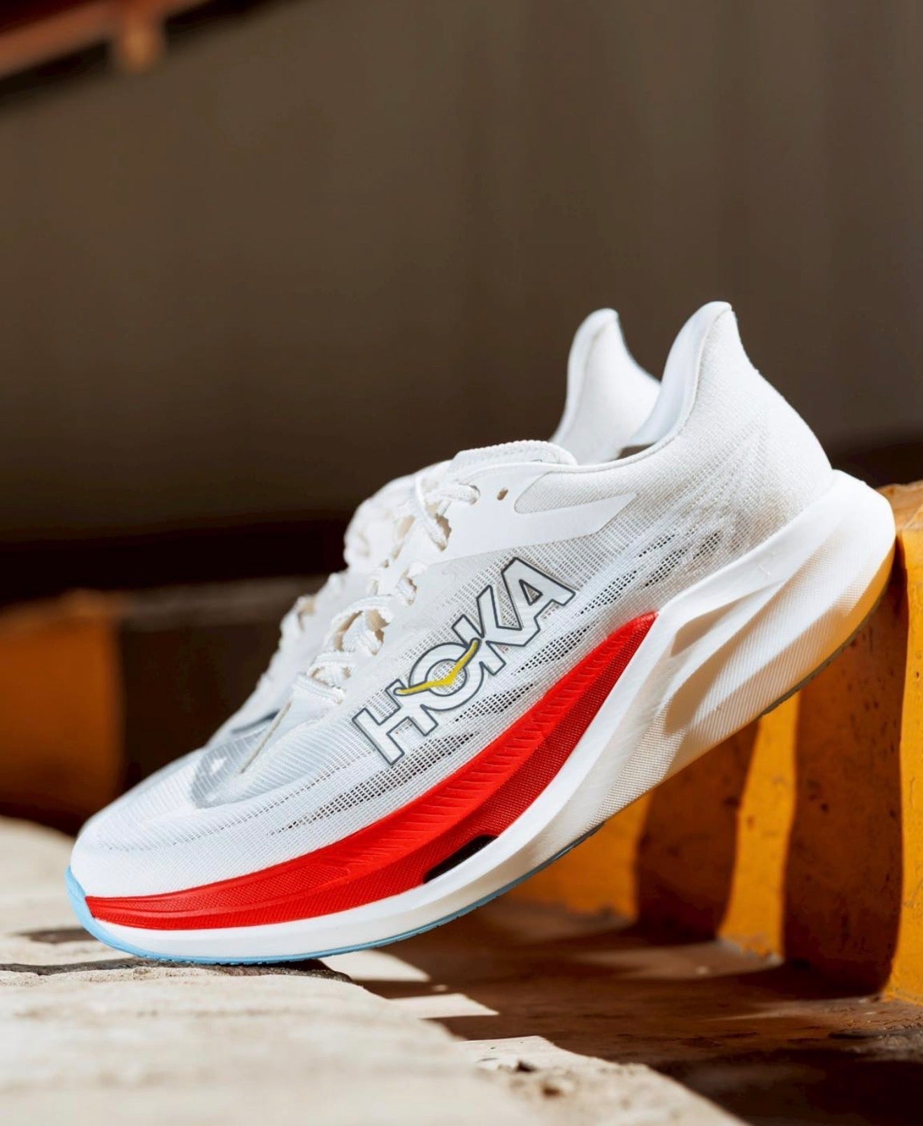 Hoka One One Rocket X 3 Alabaster Frost