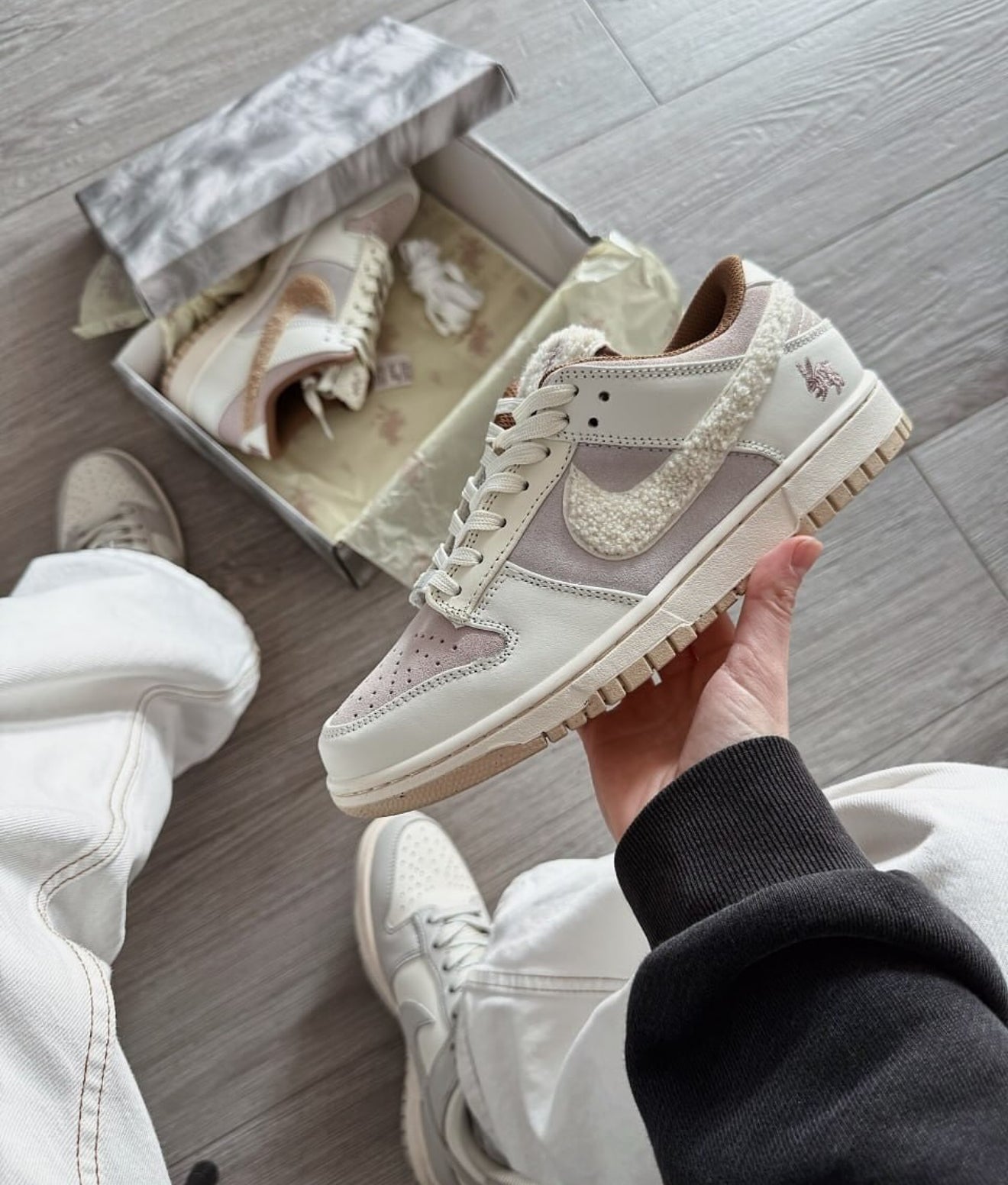 WMNS Dunk Low Retro PRM Year of the Rabbit Fossil Stone