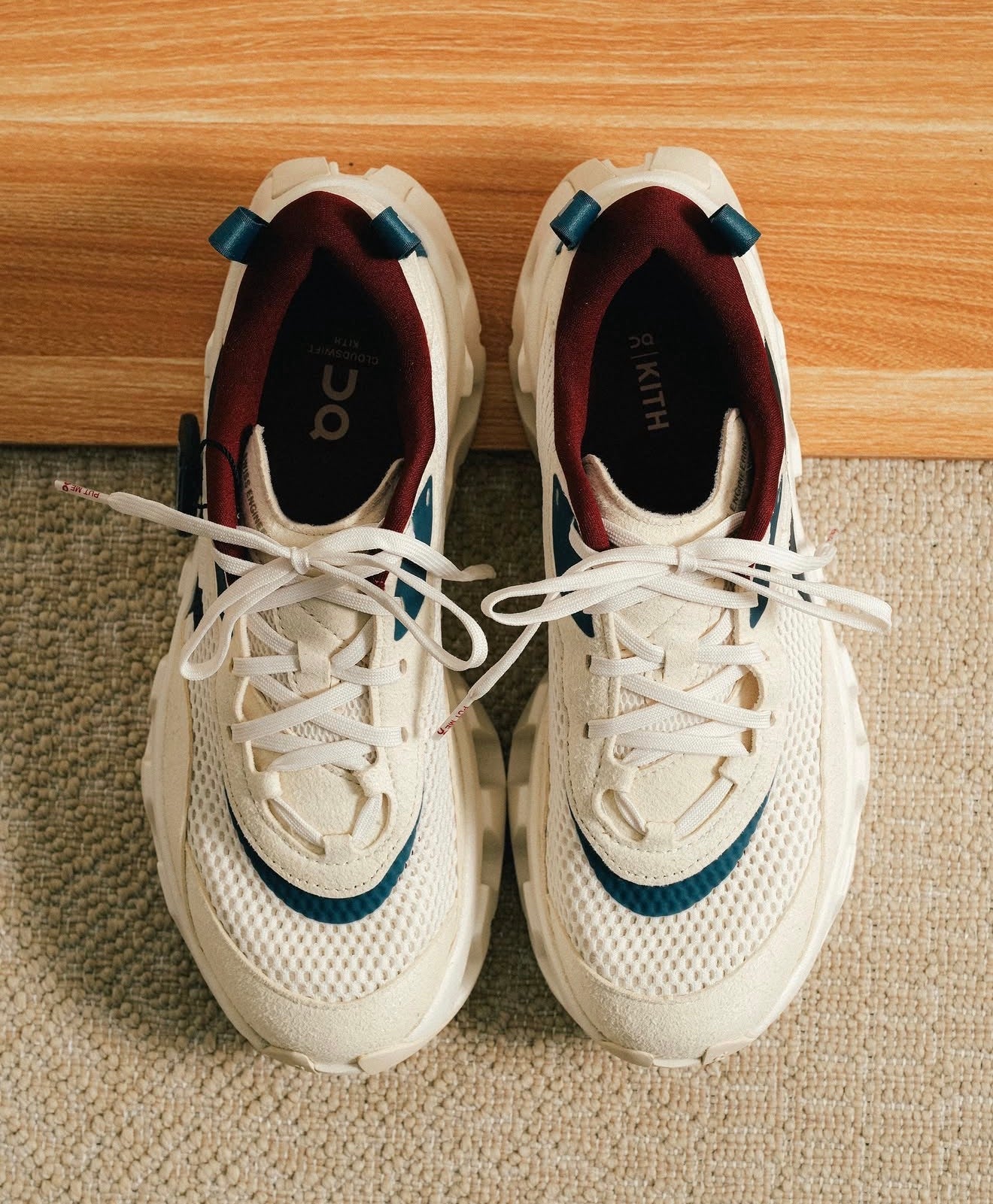 Kith x ON K-Tech 2 White Real Teal